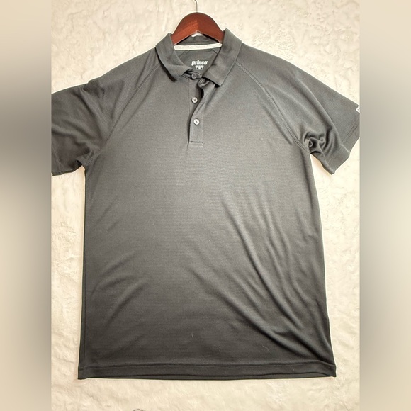 Prince Black Men's Polo Shirt - Picture 4 of 6